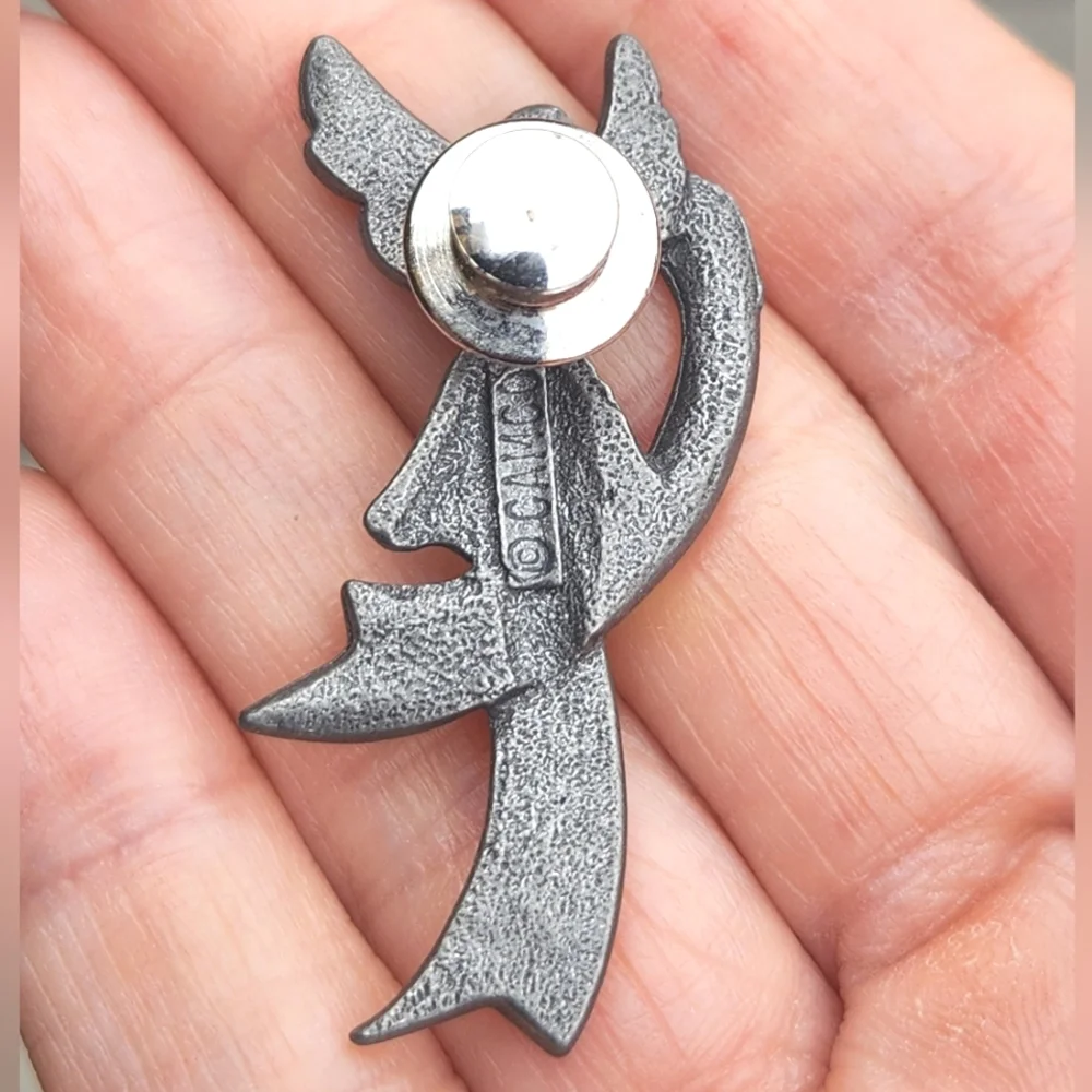 St Florian Protector of Firefighters & Camco Angel Support The Troops Pins